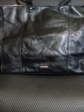 Rebecca Minkoff Black Leather Tote Bag